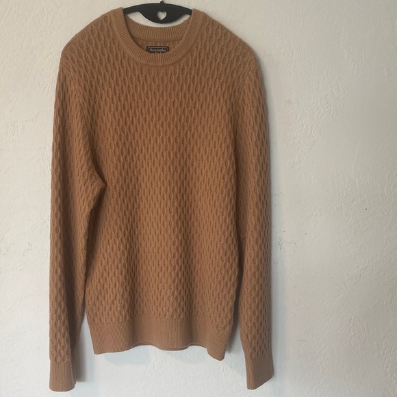 Abercrombie & Fitch Other - Abercrombie & Fitch Men's Camel Waffle Knit Crewneck Sweater